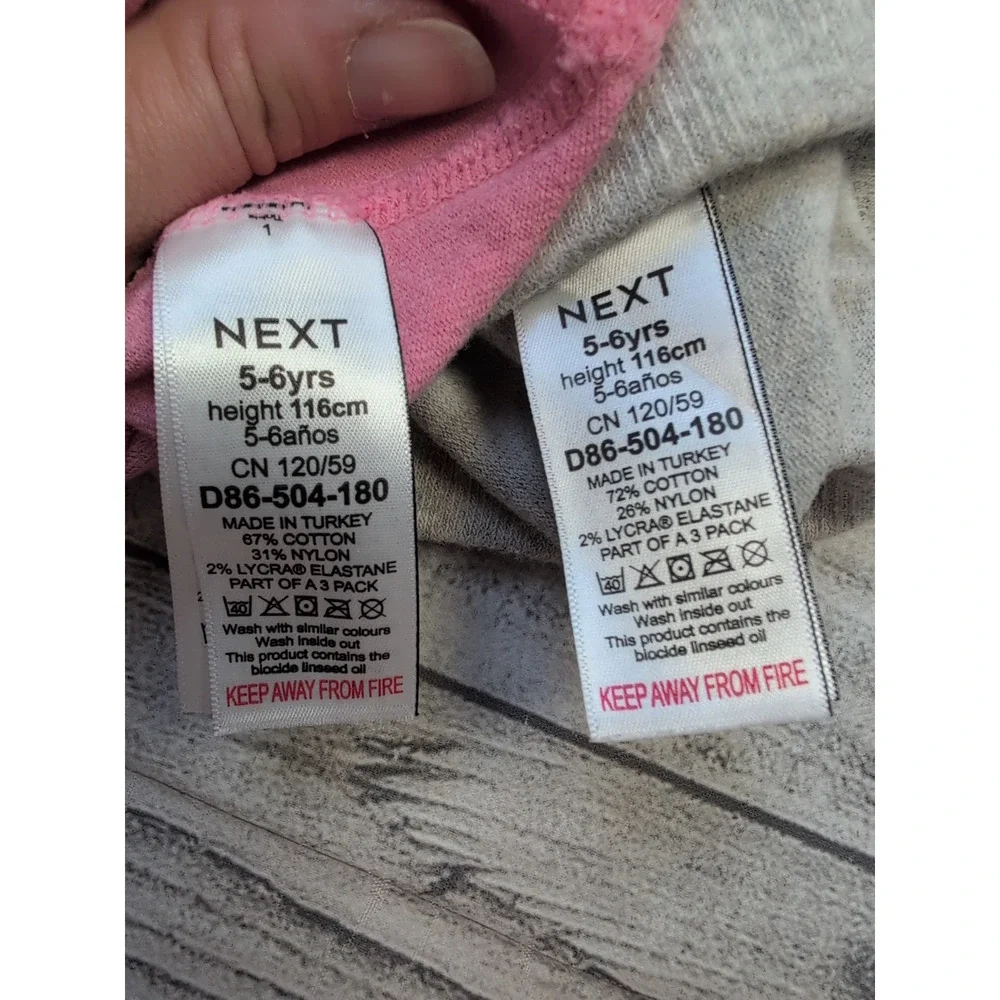 5/6 Next Unicorn Tights Bundle